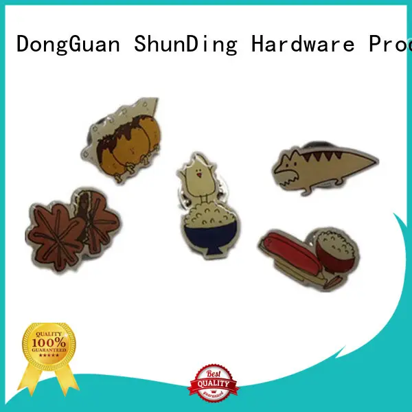 Wholesale epoxy metal police badge souvenir ShunDing Brand 1