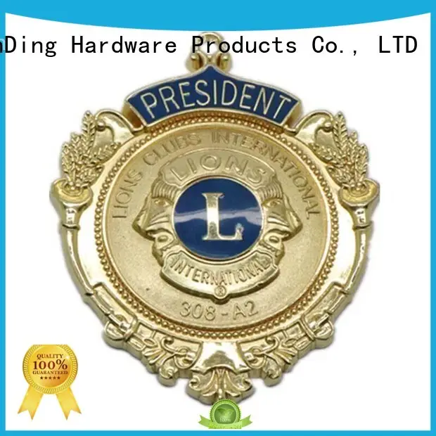 customized Custom epoxy metal badge selling ShunDing 1