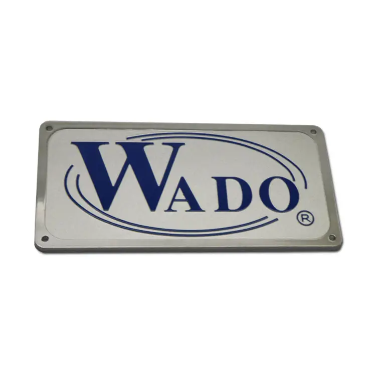 ShunDing fine- quality metal nameplate with good price for commendation 5