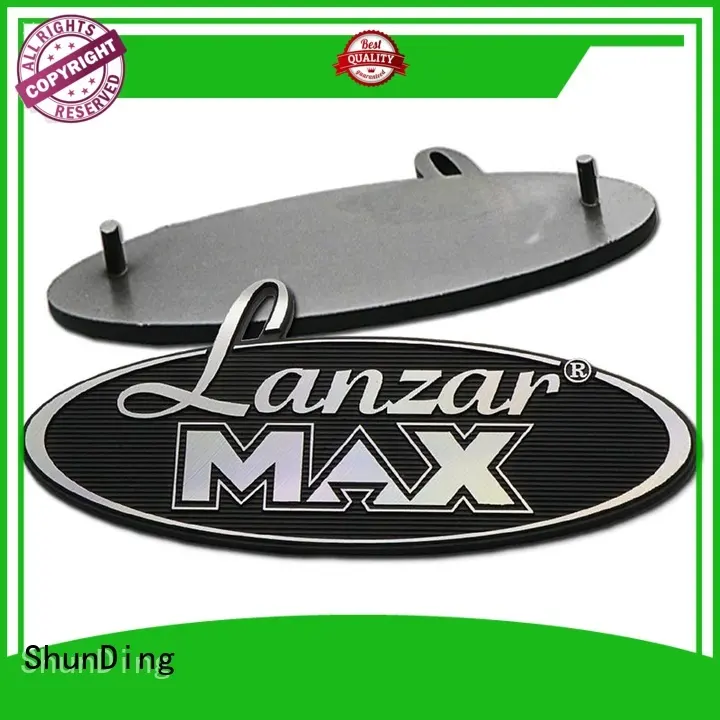 embossing diamond cutting exquisite domed door name plates ShunDing 1
