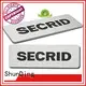 metal name plate brushing diamond cutting Warranty ShunDing 1