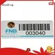 diamond label color barcode labels etched ShunDing Brand 1
