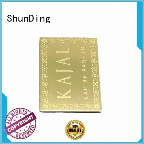 ShunDing Brand round steel self adhesive metal labels cutting supplier 1