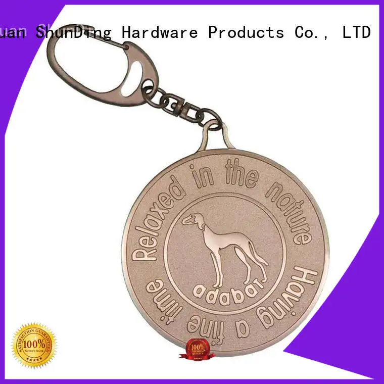 pattern key tag sandblasted ShunDing company 1