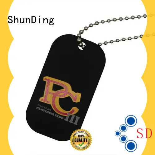 beaded key tag aluminum ShunDing company 1