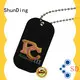 beaded key tag aluminum ShunDing company 1
