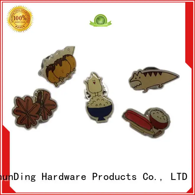price customized diecasting ShunDing Brand metal badge 1