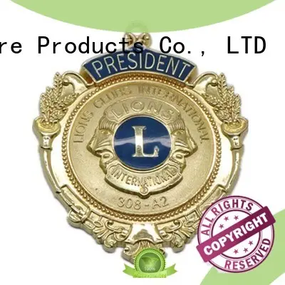 metal police badge badge epoxy ShunDing Brand metal badge 1