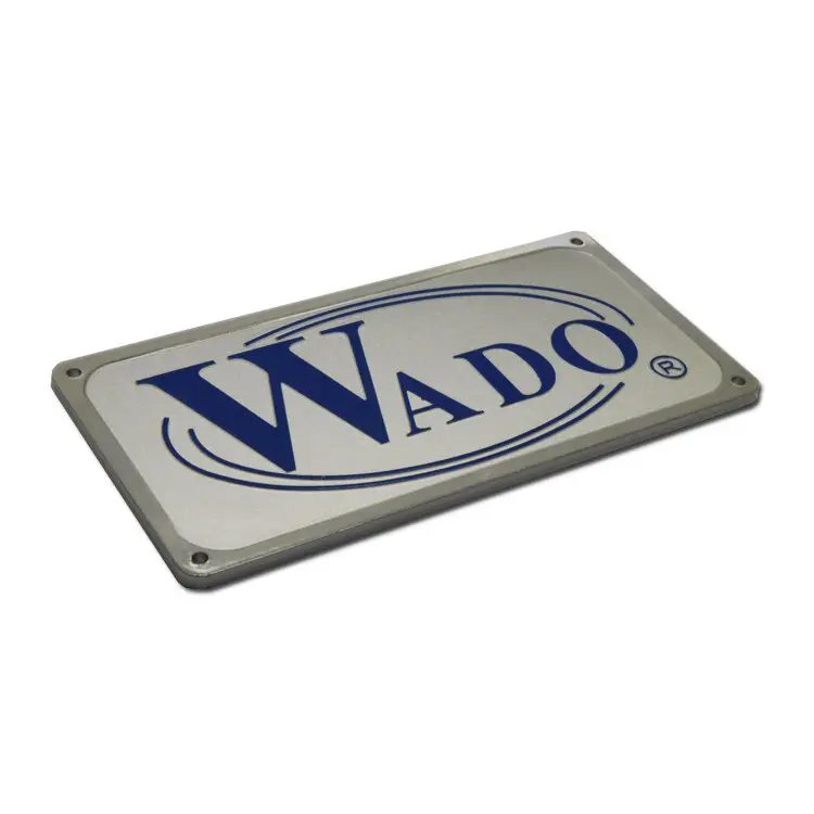 ShunDing fine- quality metal nameplate with good price for commendation 2