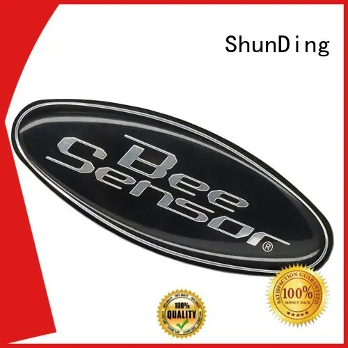 etched etching metal sticker ShunDing Brand 1