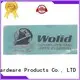 glossy etched plate metal sticker ShunDing Brand 1