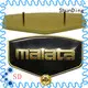 Quality ShunDing Brand metal name plate holes gold 1