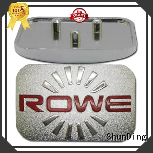 Hot exquisite metal name plate mounting ShunDing Brand 1