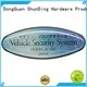 Quality ShunDing Brand self adhesive metal labels embossed 1