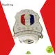 design epoxy metal police badge private ShunDing company 1