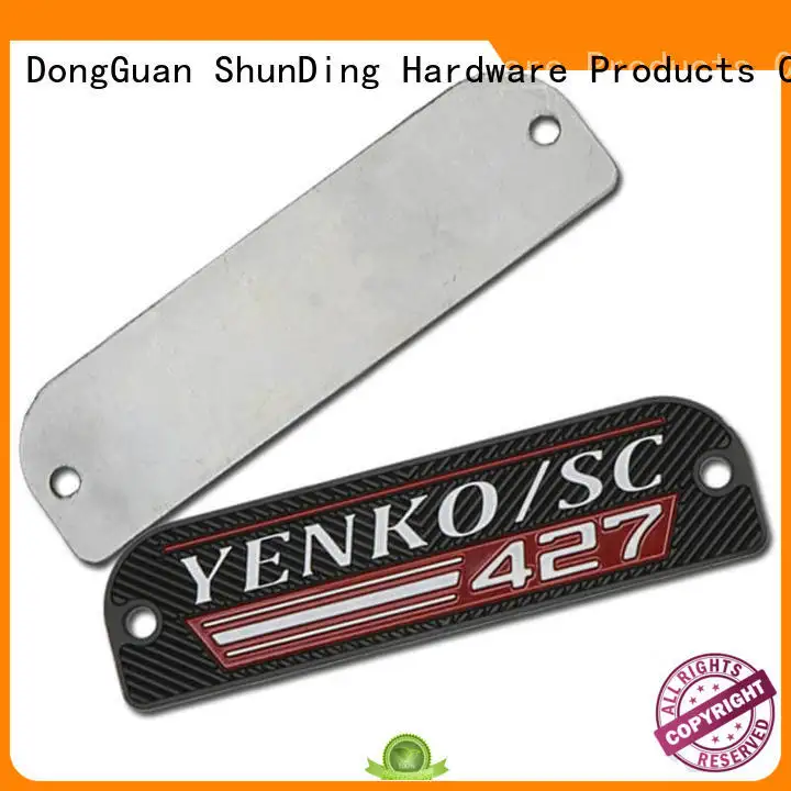 aluminum name plates for activist ShunDing 1