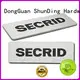 reliable small metal name plates with cheap price for commendation 1