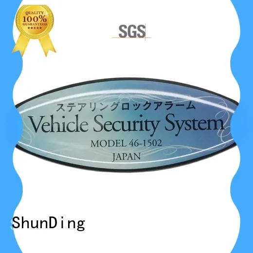 ShunDing new-arrival pressed metal labels diamond for souvenir 1
