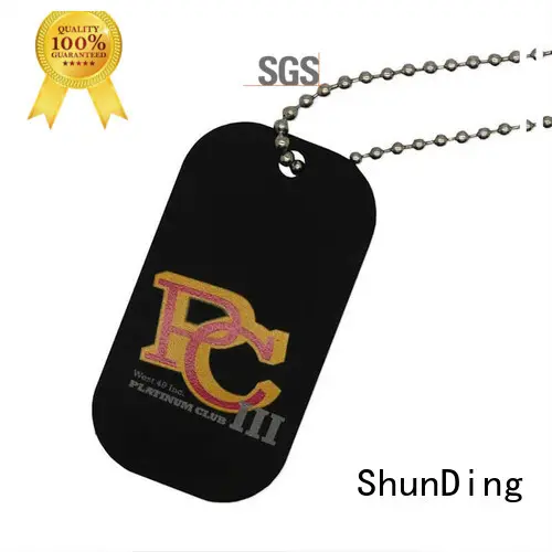 ShunDing high-quality metal hang tag beaded for activist 1