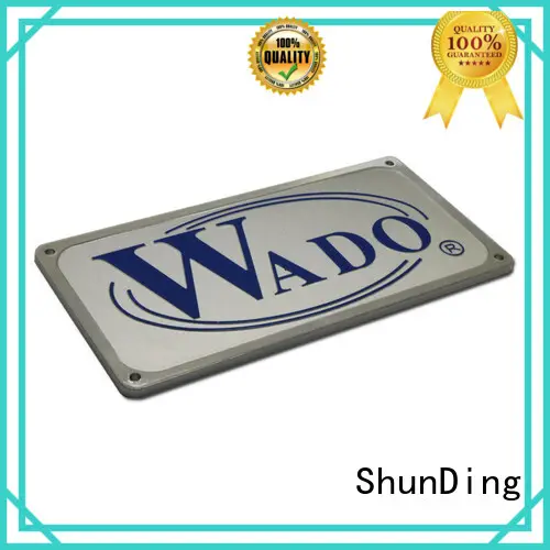 ShunDing 3d door name plates from China for company 1