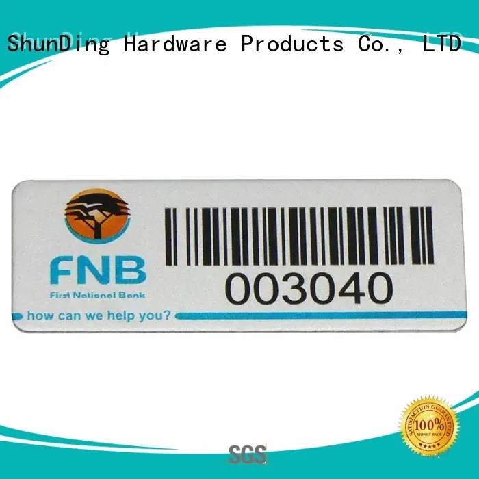 ShunDing high-quality metal label plates long-term-use for company 1