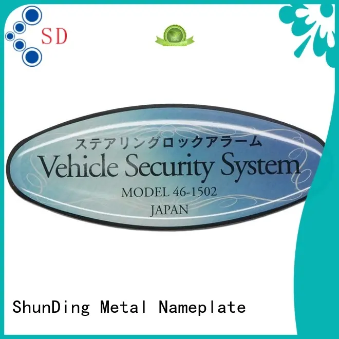 fine- quality metal adhesive labels free quote for souvenir 1