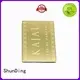 custom metal labels corner for company ShunDing 1