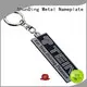 embossed metal tag order now for company 1