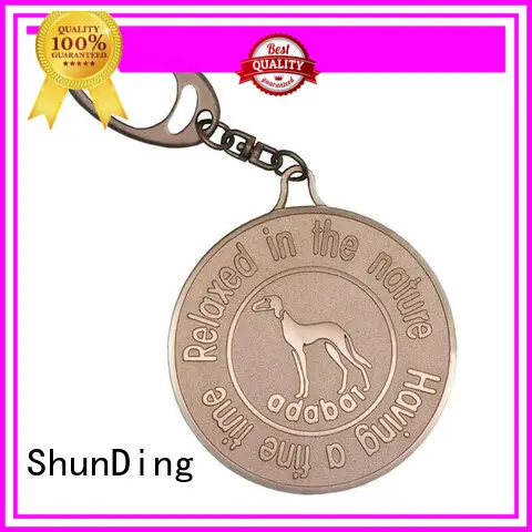 ShunDing open custom metal tags price for activist 1
