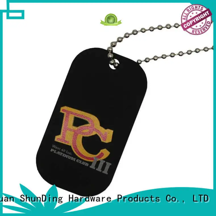 pattern asset tag dog for identification ShunDing 1