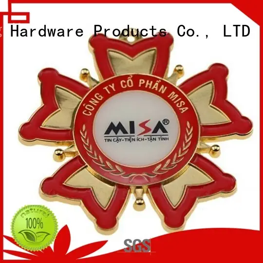 ShunDing resin metal logo badge experts for commendation 1