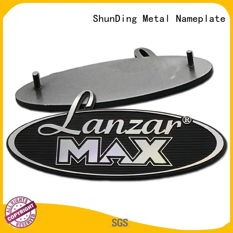 ShunDing quality custom name plates with cheap price for activist 1