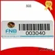 custom metal labels stainless for activist ShunDing 1