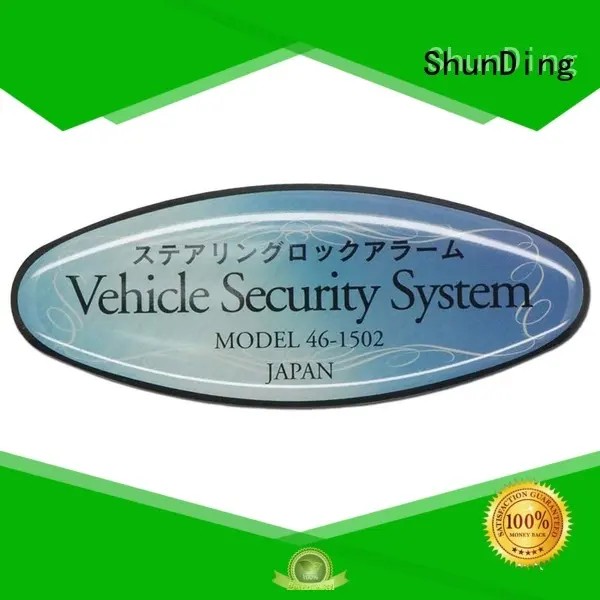 new-arrival pressed metal labels factory price for auction 1