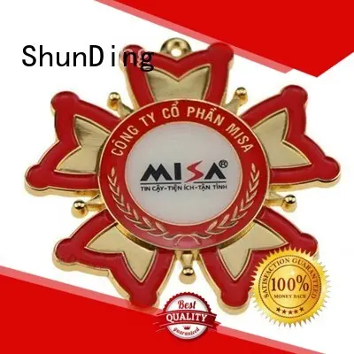 resin metal police badge private for activist ShunDing 1