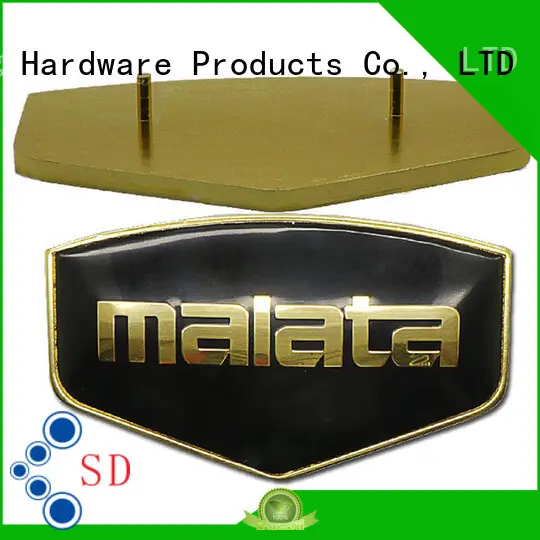 ShunDing industry-leading aluminium name plate domed for identification 1