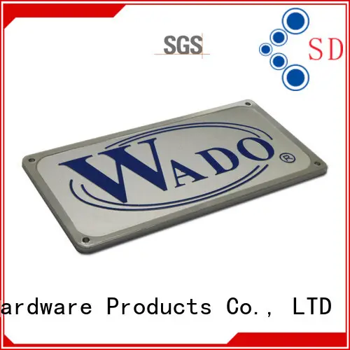 custom name plates silver for commendation ShunDing 1