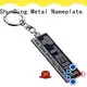 brushed custom metal luggage tags diamondcutting for company ShunDing 1