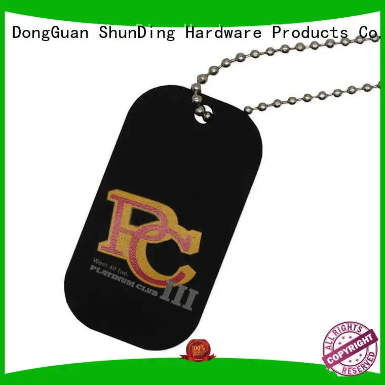 custom metal tags metal for identification ShunDing 1