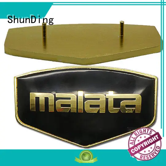 ShunDing first-rate metal engraved name plates factory price for staff 1