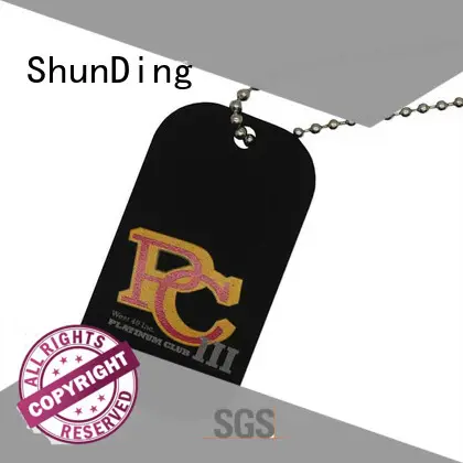 beaded custom metal tags free quote for activist 1