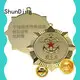 plate custom metal pin badges private for staff ShunDing 1