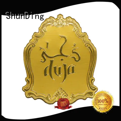 metal plate sticker silver for activist ShunDing 1