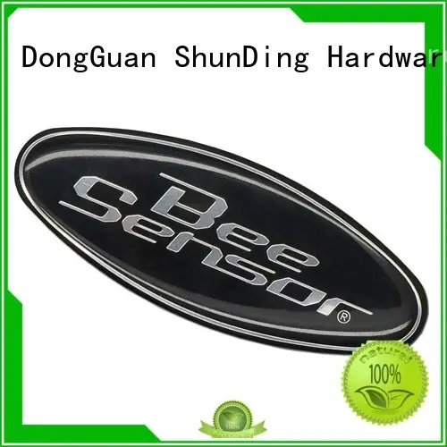 Aluminum Sticker Factory Clean Resin Domed Epoxy Sticker SD-S00002 1