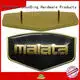 Luxury domed epoxy Metal Nameplate SD-N7 1