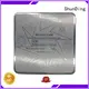 Custom Metal Plate Glossy Aluminum Matte Etching Sticker SD-S00001 1
