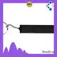 Custom Brown Aluminum Hang Tag Printed Brushed Beaded Chain SD-T00007 1