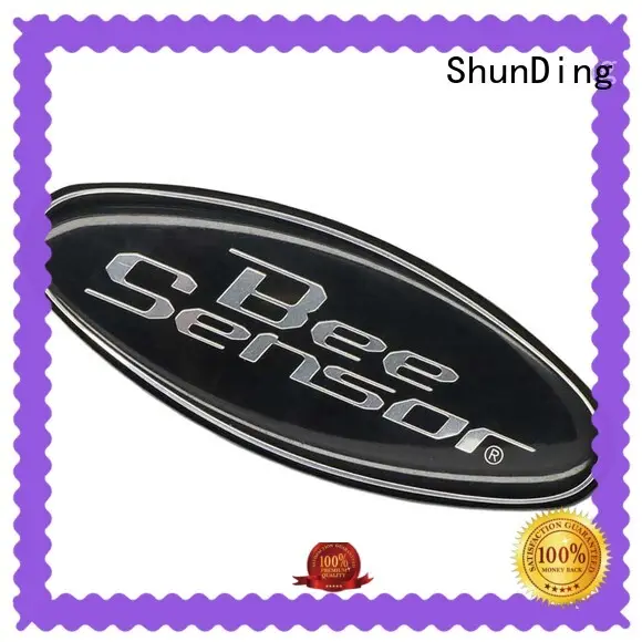 Aluminum Sticker Factory Clean Resin Domed Epoxy Sticker SD-S4 1