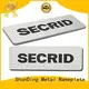 ShunDing quality aluminum name plates from China for identification 1