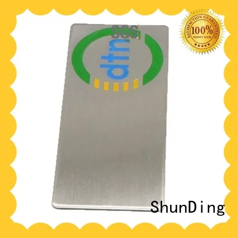diamond barcode labels anodized for activist ShunDing 1